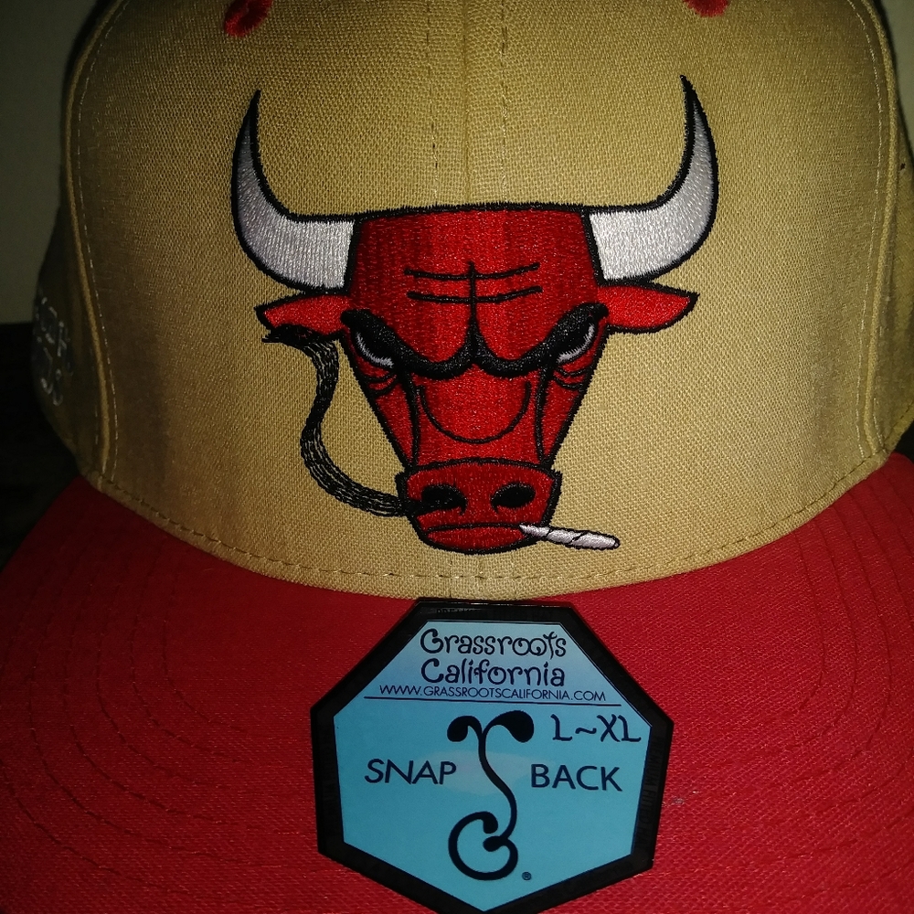 Limted Edition Grassroots Chicago Bulls Snapback